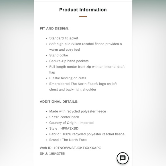 The North Face Osito Women’s Jacket - Picture 4 of 4